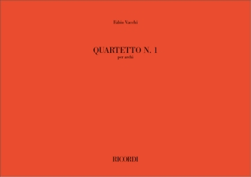 Quartetto N. 1 Streichquartett Partitur + Stimmen