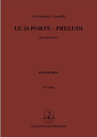 Le 24 Porte - Preludi Klavier Buch