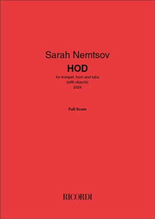 Hod Brass Trio Partitur + Stimmen