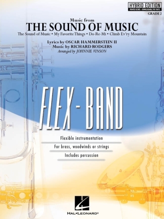 Music From The Sound Of Music (hybrid Edition) 5-Part Flexible Band and Opt. Strings SET HE