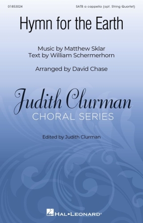 Hymn for the Earth SATB a Cappella Chorpartitur