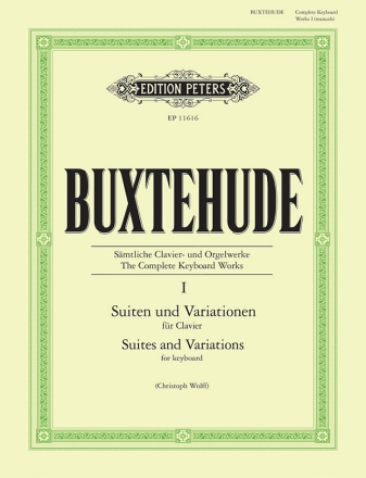 The Complete Keyboard Works Vol.1 (Suites and Variations) for piano Ausgabe in dt/en
