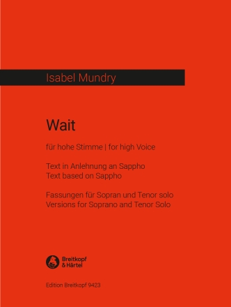 Wait Singstimme(n) solo