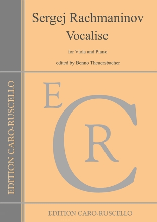 Vocalise for viola and piano