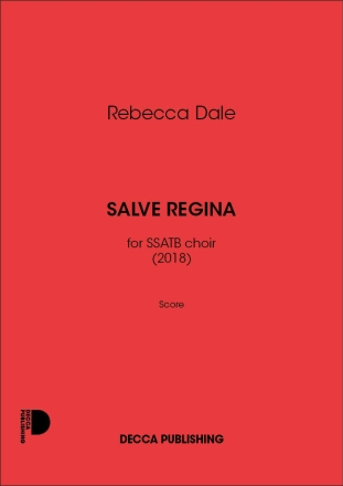 Salve Regina SSATB Partitur