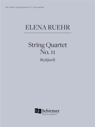 String Quartet No. 11 Streichquartett Partitur + Stimmen