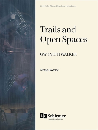 Trails and Open Spaces Streichquartett Partitur + Stimmen