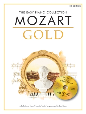 The Easy Piano Collection Mozart Gold (CD Edition) Easy Piano Buch und CD