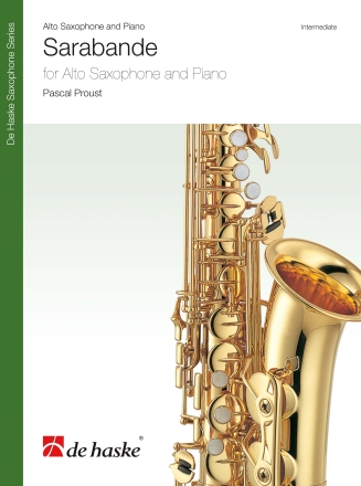 Sarabande Altsaxophon und Klavier Buch