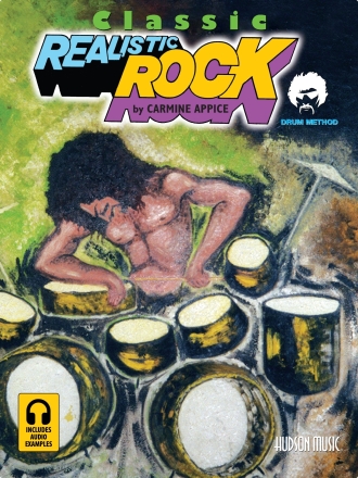 Classic Realistic Rock Drum Method Drums Buch + Online-Audio