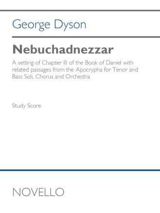 Nebuchadnezzar SATB and Orchestra Studienpartitur