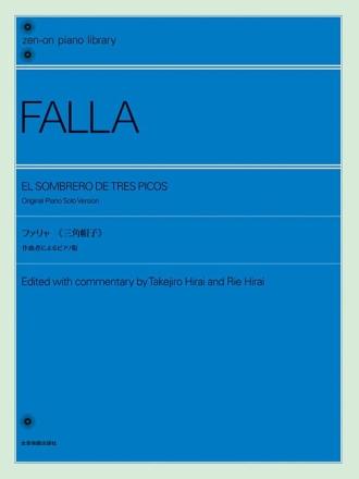 El Sombrero de Tres Picos Klavier Spielpartitur