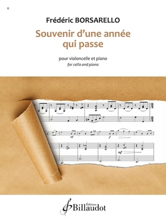 Souvenir d'une ann�e qui passe pour violoncelle et piano