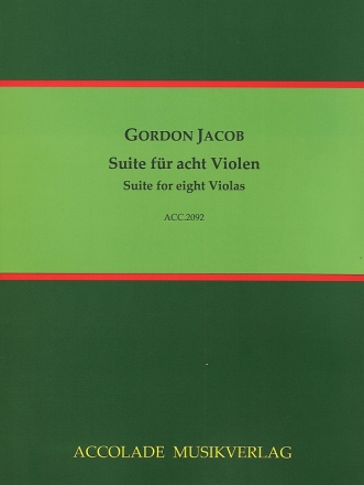 Suite f�r 8 Violen Partitur und Stimmen