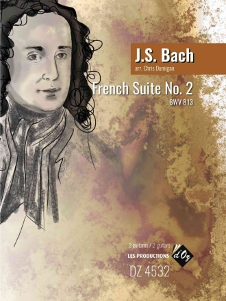 French Suite No. 2, BWV 813 Guitar Duet Buch + Einzelstimme(n)