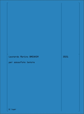 Breaker Tenorsaxophon Buch