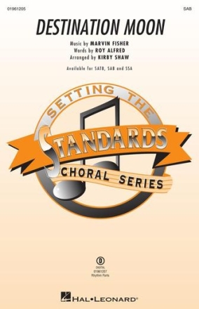 Destination Moon SAB Chorpartitur