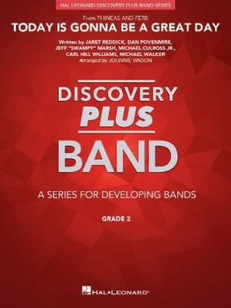 Today Is Gonna Be A Great Day Concert Band/Harmonie Partitur + Stimmen