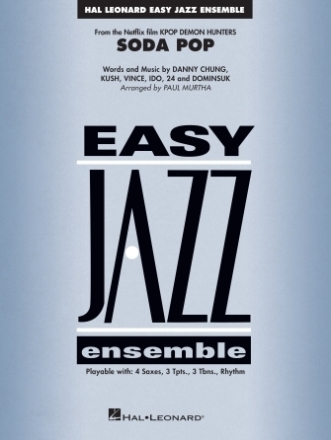Soda Pop (from KPop Demon Hunters) Jazz Ensemble Partitur + Stimmen