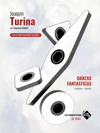 Danzas Fantasticas Gitarrenquartett Partitur + Stimmen
