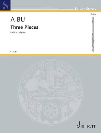 Three Pieces for flute and piano