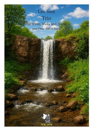 Trio  f�r Fl�te, Viola und Harfe Stimmen