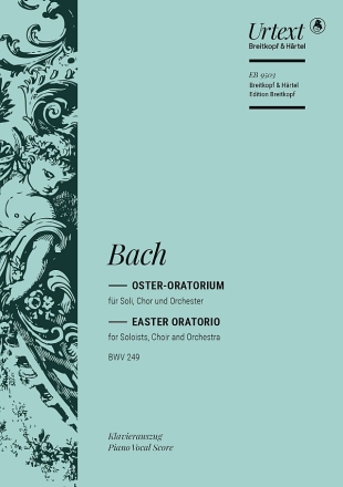 Oster-Oratorium BWV249  f�r Soli, gem Chor und Orchester Klavierauszug (dt)
