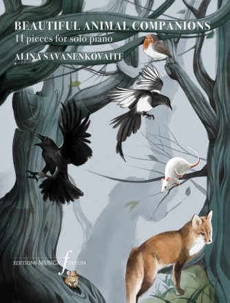 Beautiful Animal Companions Klavier Buch