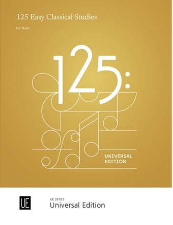 125 Easy Classical Studies Fl�te Partitur