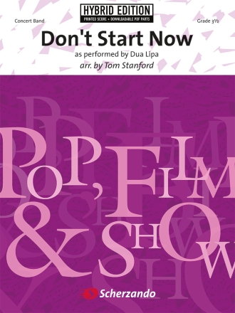 Don't Start Now Concert Band/Harmonie SET HE