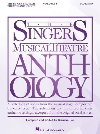 The Singer's Musical Theatre Anthology Volume 8 Soprano Voice Buch