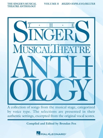 The Singer's Musical Theatre Anthology Volume 8 Mezzo-Soprano Voice Buch