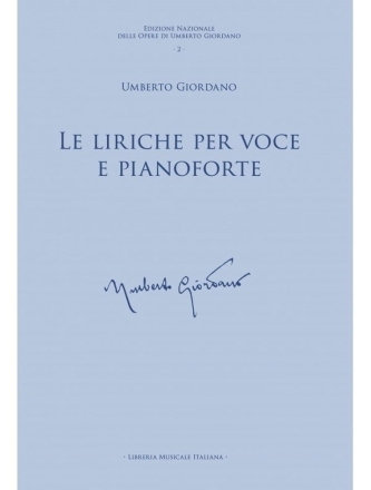 Le Liriche per Voce e Pianoforte  Buch