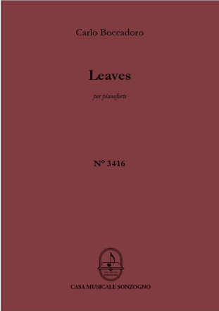 Leaves Klavier Buch