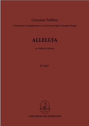 Alleluja Violin and Guitar Buch + Einzelstimme(n)