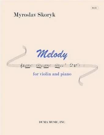 Melody for violin and piano
