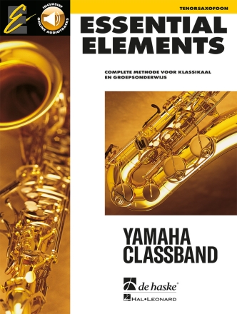 Essential Elements (NL) Tenorsaxophon Buch + Online-Audio