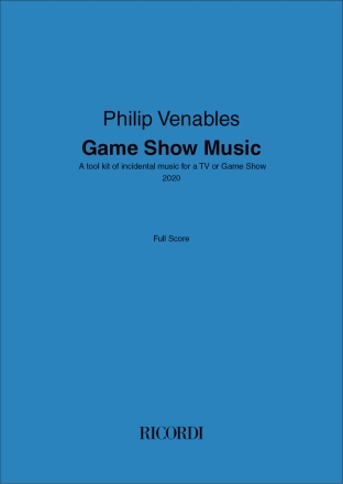 Game Show Music Ensemble Partitur