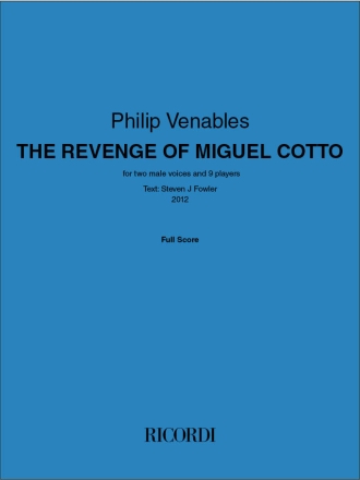 The Revenge of Miguel Cotto Vocal and Ensemble Buch