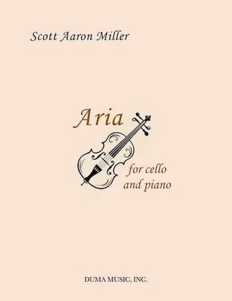 Aria for cello and piano