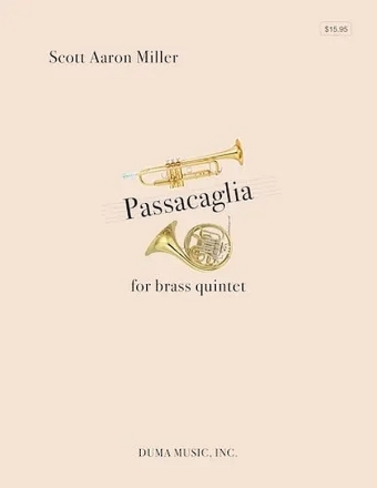 Passacaglia for brass quintet score and parts