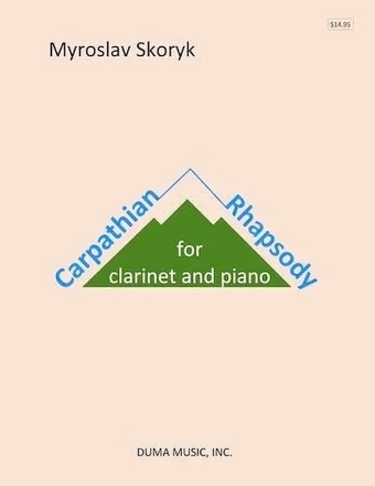 Carpathian Rhapsody for clarinet and piano