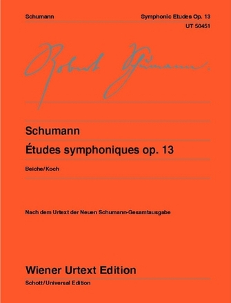 �tudes symphoniques op.13 f�r Klavier