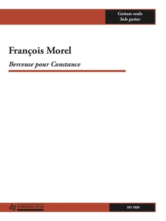 Berceuse pour Constance Gitarre Buch