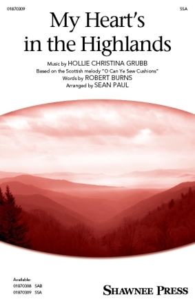 My Heart's in the Highlands SSA and Flute Chorpartitur