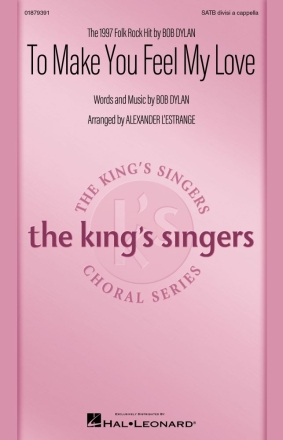 Make You Feel My Love SATTBB a Cappella Chorpartitur