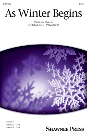 As Winter Begins SATB Chorpartitur