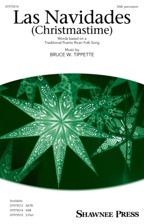 Las Navidades SAB and Percussion Chorpartitur