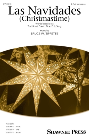 Las Navidades 2-Part Choir and Percussion Chorpartitur