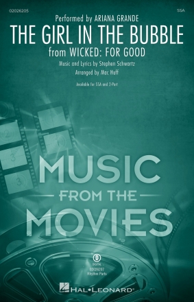 The Girl in the Bubble SSA Chorpartitur